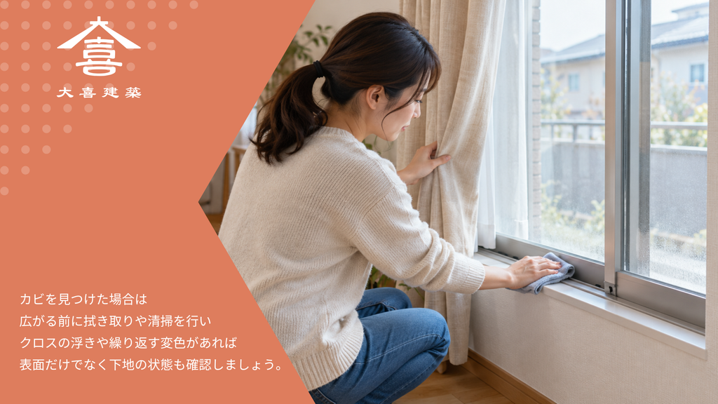 結露　拭き取り