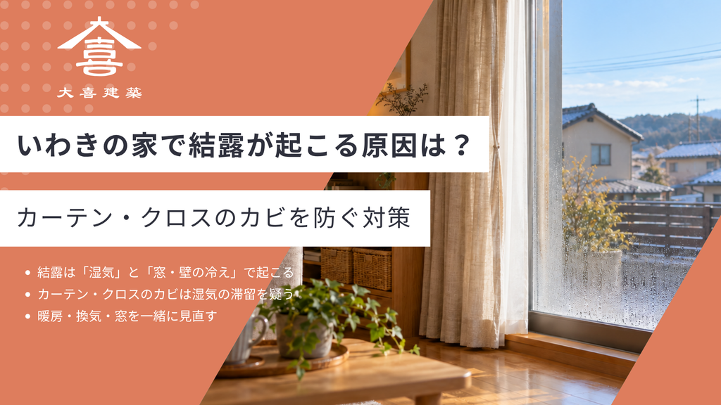 いわき　結露